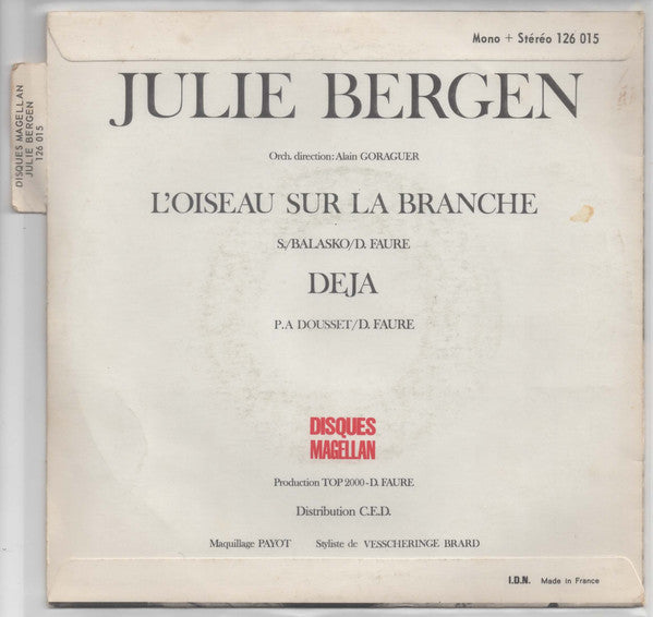 Julie Bergen -L'oiseau Sur La Branche / Déjà