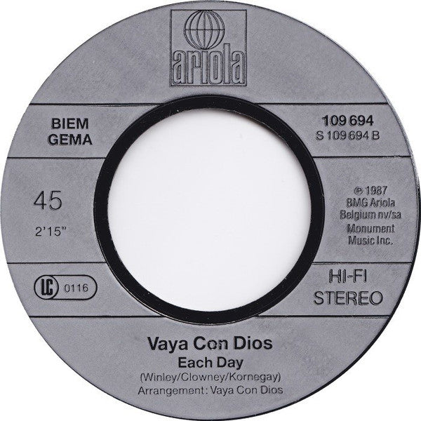 Vaya Con Dios - Puerto Rico