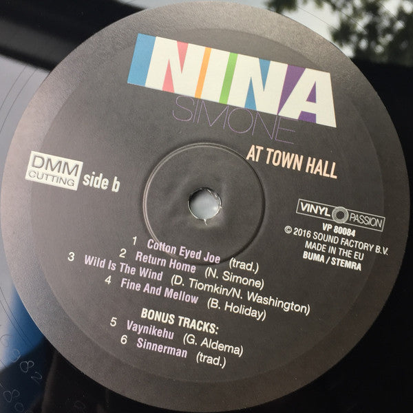 Nina Simone -Nina Simone At Town Hall