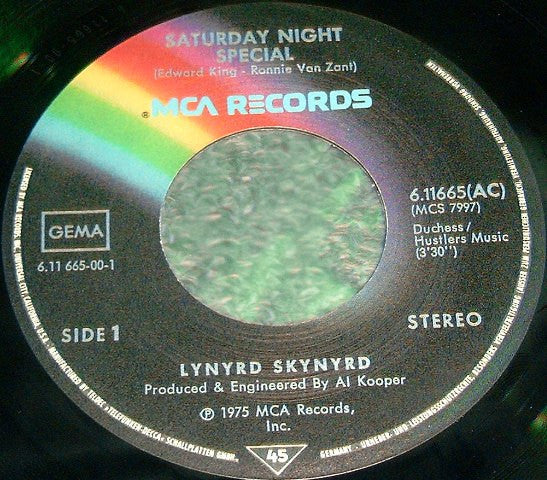 Lynyrd Skynyrd -Saturday Night Special