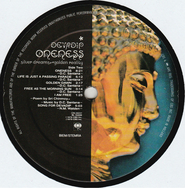 Devadip -Oneness (Silver Dreams - Golden Reality)