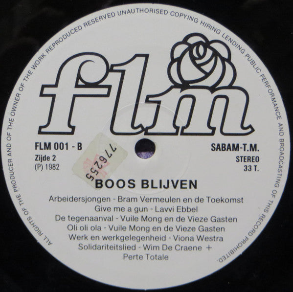 Various -Boos Blijven