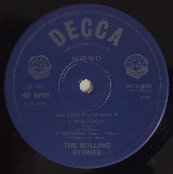 The Rolling Stones -Got Live If You Want It!
