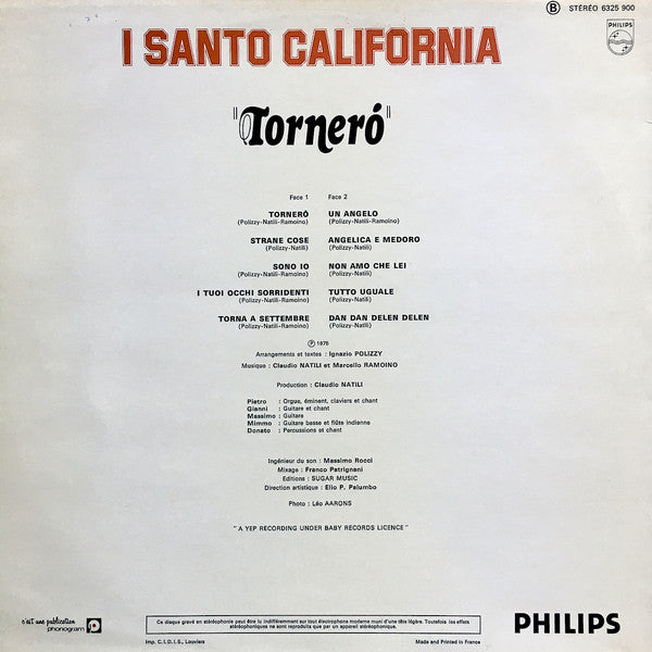 I Santo California - Torneró