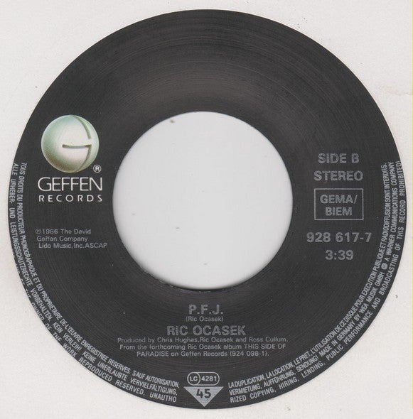 Ric Ocasek -Emotion In Motion