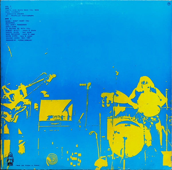 Soft Machine -Faces And Places Vol. 7