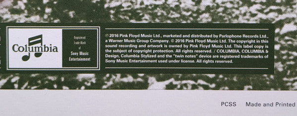 Pink Floyd - Soundtrack From The Film "More"