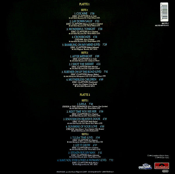 Eric Clapton -Story