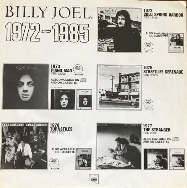 Billy Joel -Greatest Hits Volume I & Volume II