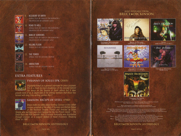 Bruce Dickinson -Anthology