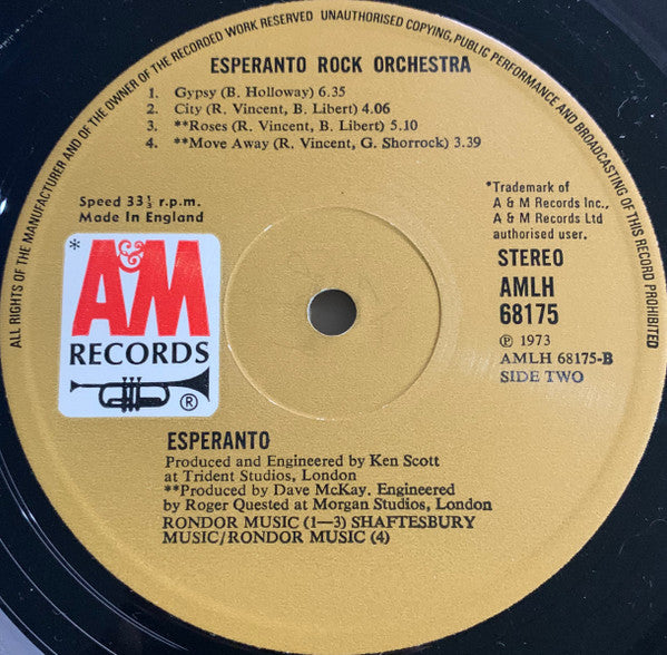 Esperanto (5) -Esperanto Rock Orchestra
