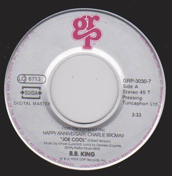 B.B. King -Joe Cool