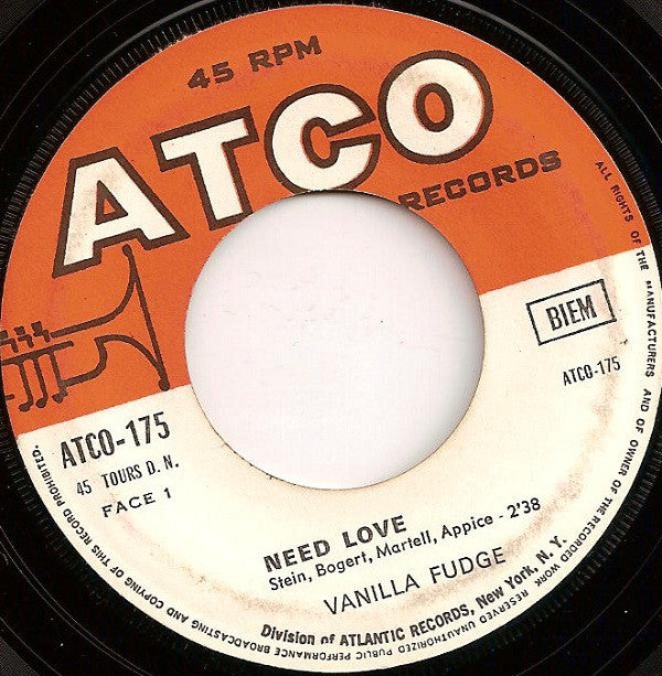 Vanilla Fudge -Need Love
