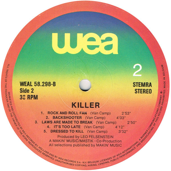 Killer (10) -Ready For Hell