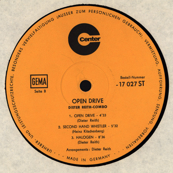 Dieter Reith - Open Drive