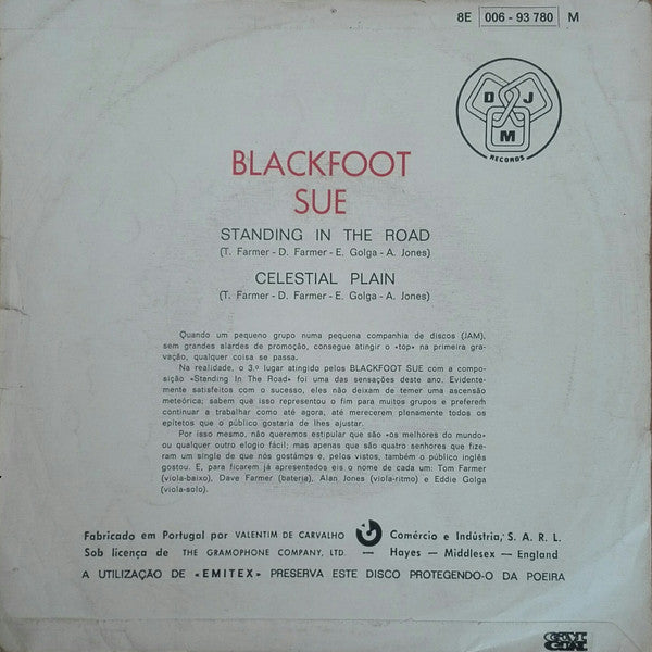 Blackfoot Sue -Standing In The Road
