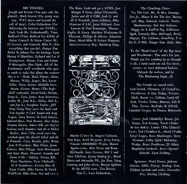 Machine Head (3) -The Blackening