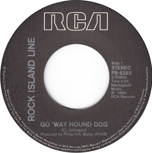 Rock Island Line -Go 'Way Hound Dog