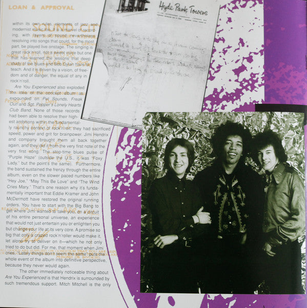 The Jimi Hendrix Experience -Are You Experienced