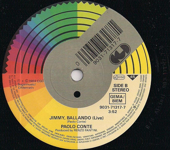 Paolo Conte -Gli Impermeabili (Live) / Jimmy, Ballando (Live)