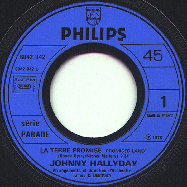 Johnny Hallyday -La Terre Promise