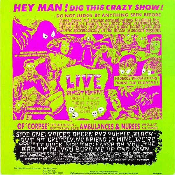 The Fuzztones -Leave Your Mind At Home