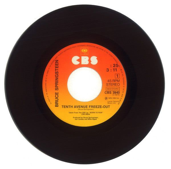 Bruce Springsteen -Tenth Avenue Freeze-Out