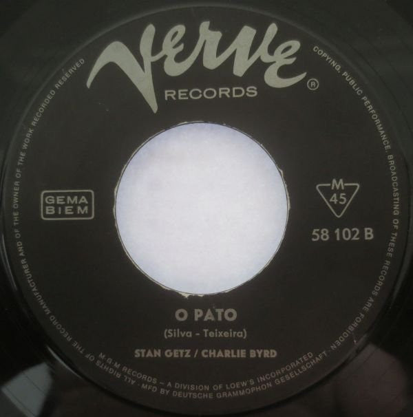 Stan Getz & Charlie Byrd -Desafinado - The Bossa Nova Original