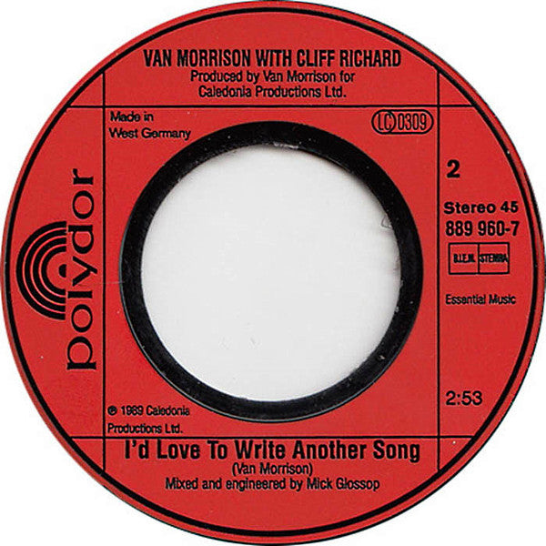 Van Morrison With Cliff Richard -Whenever God Shines His Light