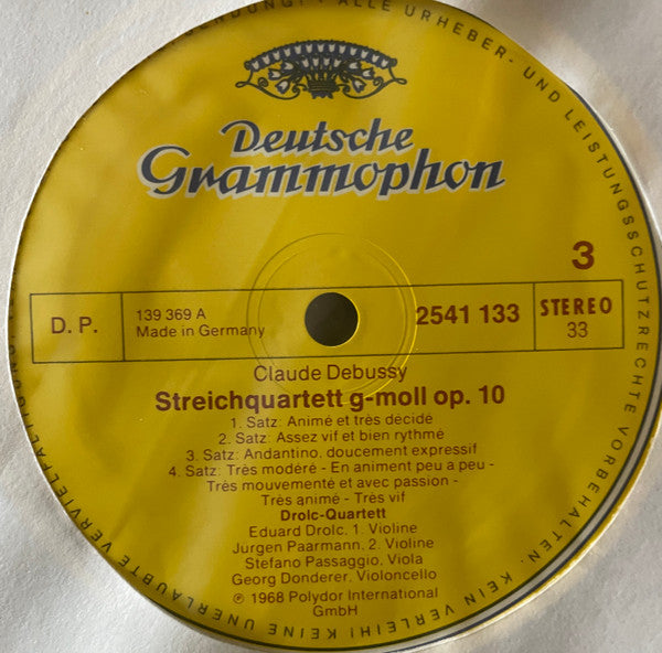 Debussy*, Ravel*, Boston Symphony Chamber Players, Drolc-Quartett, Trio Di Trieste, Max Rostal, Monique Haas - Quartette • Piano Trio • Sonaten • Syrinx • Introduktion &amp; Allegro