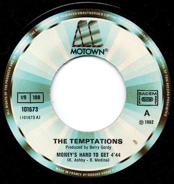 The Temptations -Money's Hard To Get