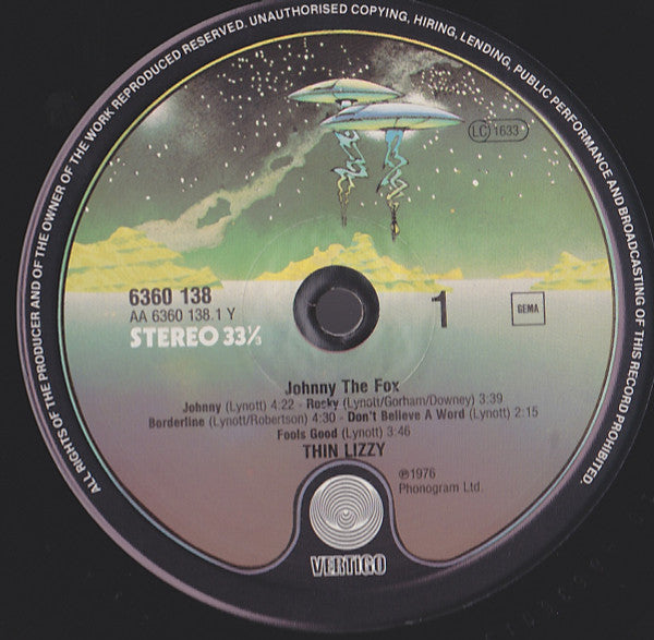 Thin Lizzy - Johnny The Fox