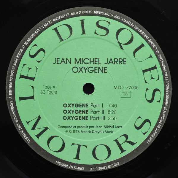 Jean Michel Jarre* -Oxygène
