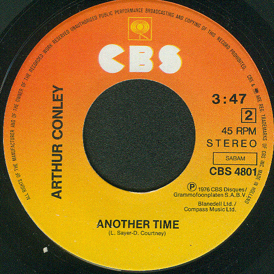 Arthur Conley -I Got You Babe / Another Time