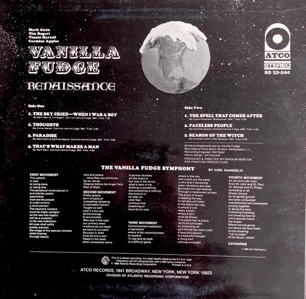 Vanilla Fudge -Renaissance