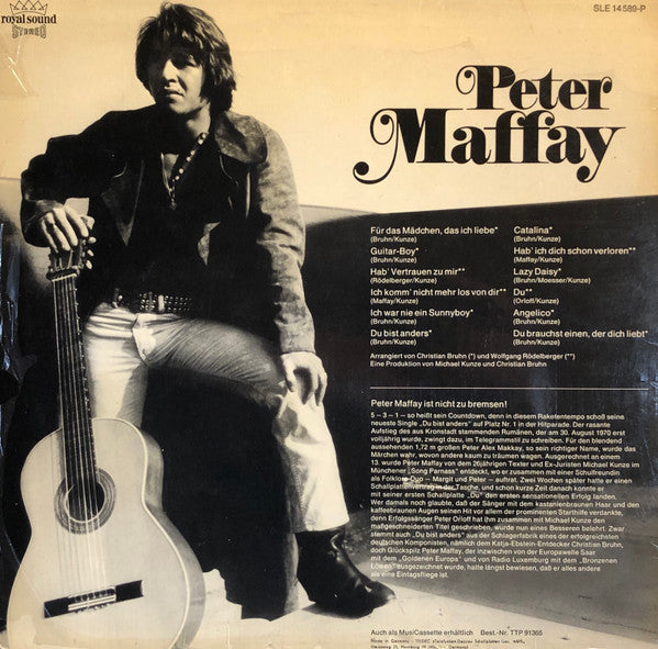 Peter Maffay -Für Das Mädchen, Das Ich Liebe