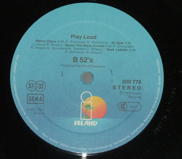 The B-52's -Play Loud