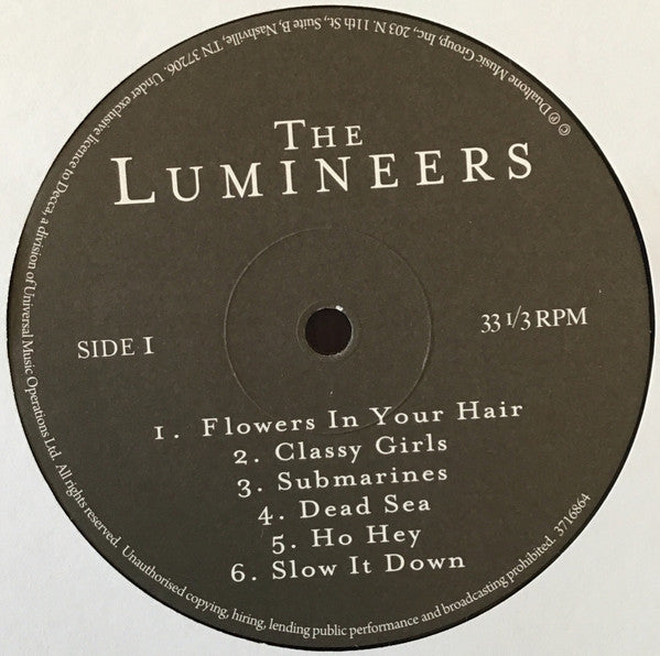 The Lumineers -The Lumineers