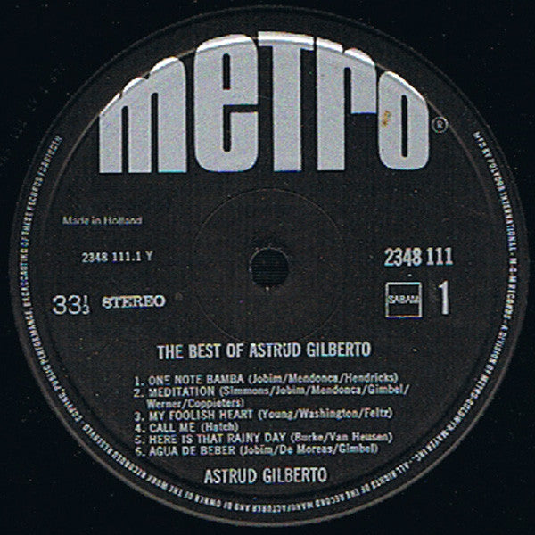 Astrud Gilberto -The Best Of Astrud Gilberto