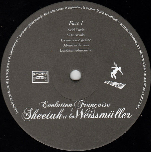 Sheetah Et Les Weissmüller* -Evolution Française