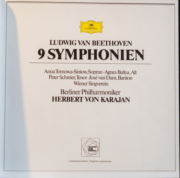 Beethoven* / Karajan*, Berliner Philharmoniker - 9 Symphonien