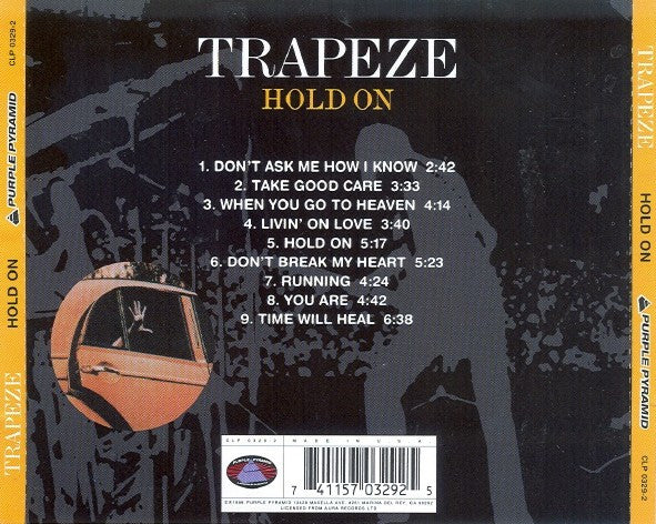 Trapeze -Hold On