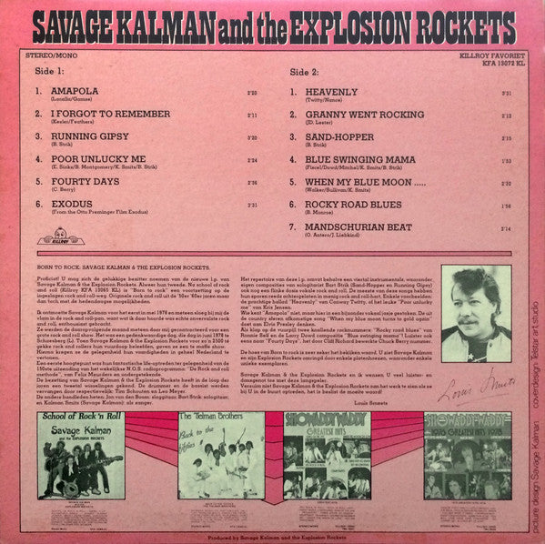 Savage Kalman And The Explosion Rockets -Savage Kalman And The Explosion Rockets