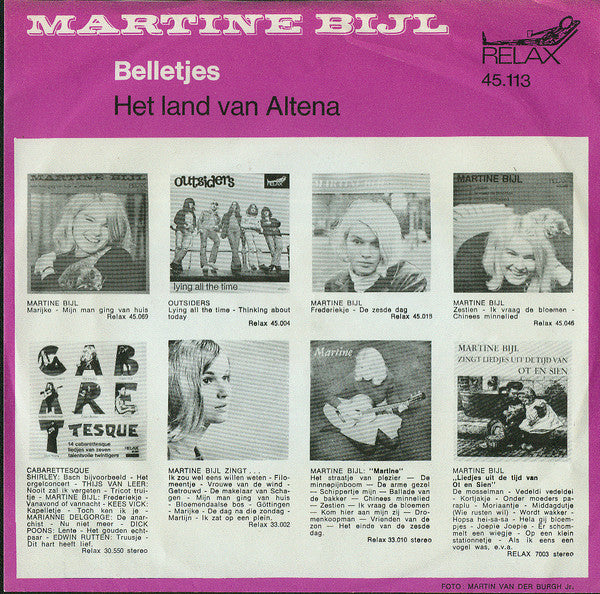 Martine Bijl -Belletjes