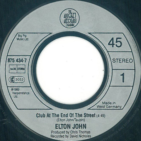 Elton John -Club At The End Of The Street