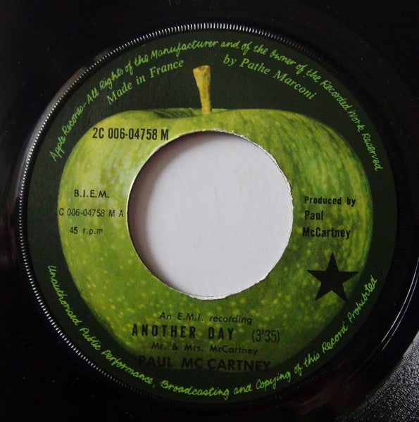 Paul McCartney -Another Day / Oh Woman Oh Why?