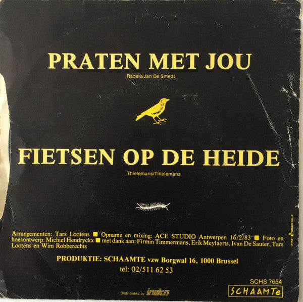 Radeis -Praten Met Jou / Fietsen Op De Heide