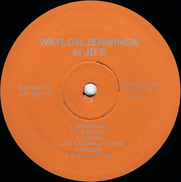 Waylon Jennings -At JD's