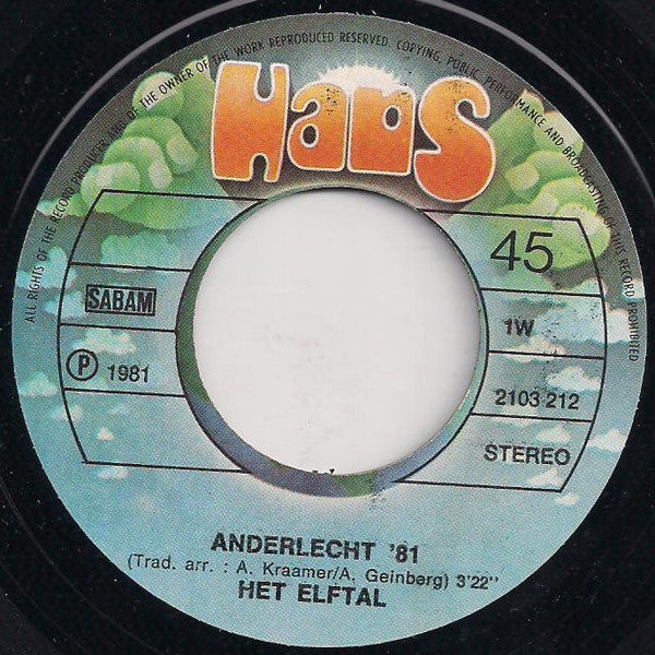 Anderlecht 81 - Anderlecht '81 Het Elftal / L'equipe