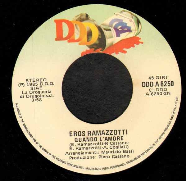 Eros Ramazzotti -Cuori Agitati